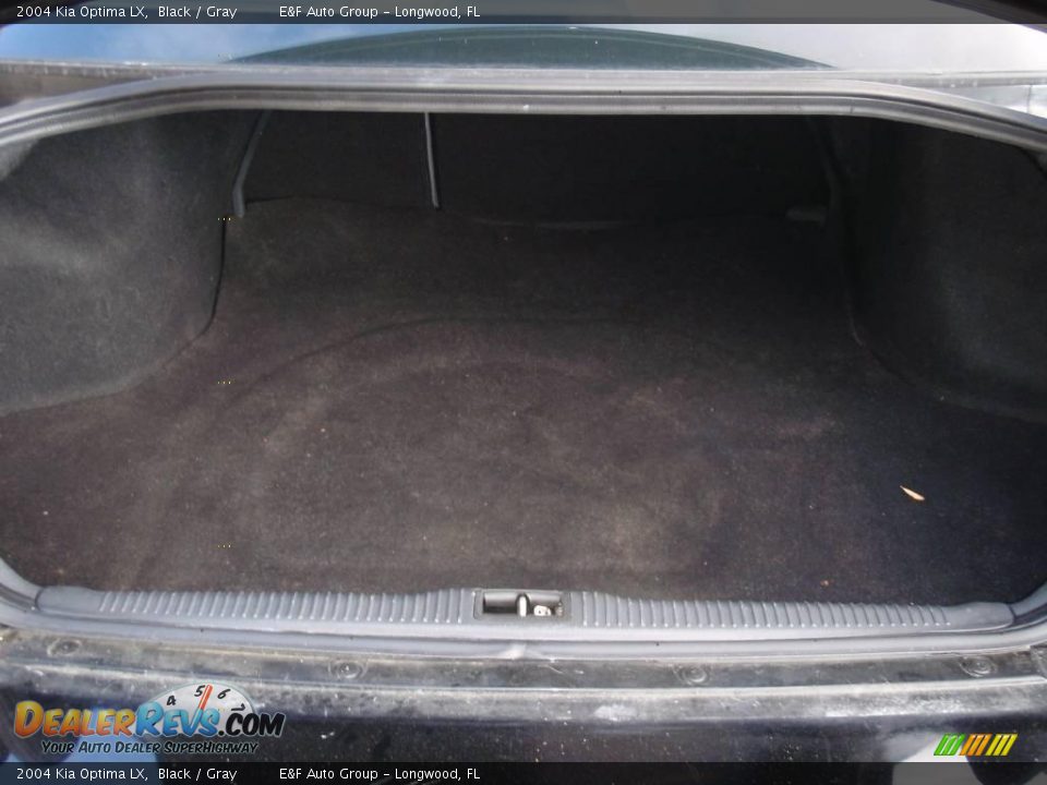 2004 Kia Optima LX Black / Gray Photo #17