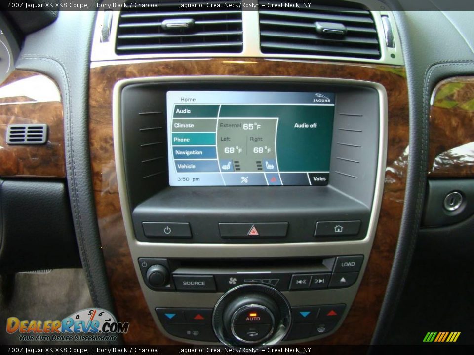 2007 Jaguar XK XK8 Coupe Ebony Black / Charcoal Photo #14