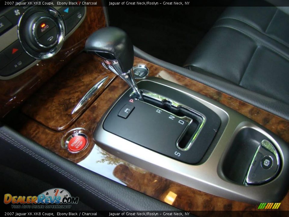 2007 Jaguar XK XK8 Coupe Ebony Black / Charcoal Photo #15