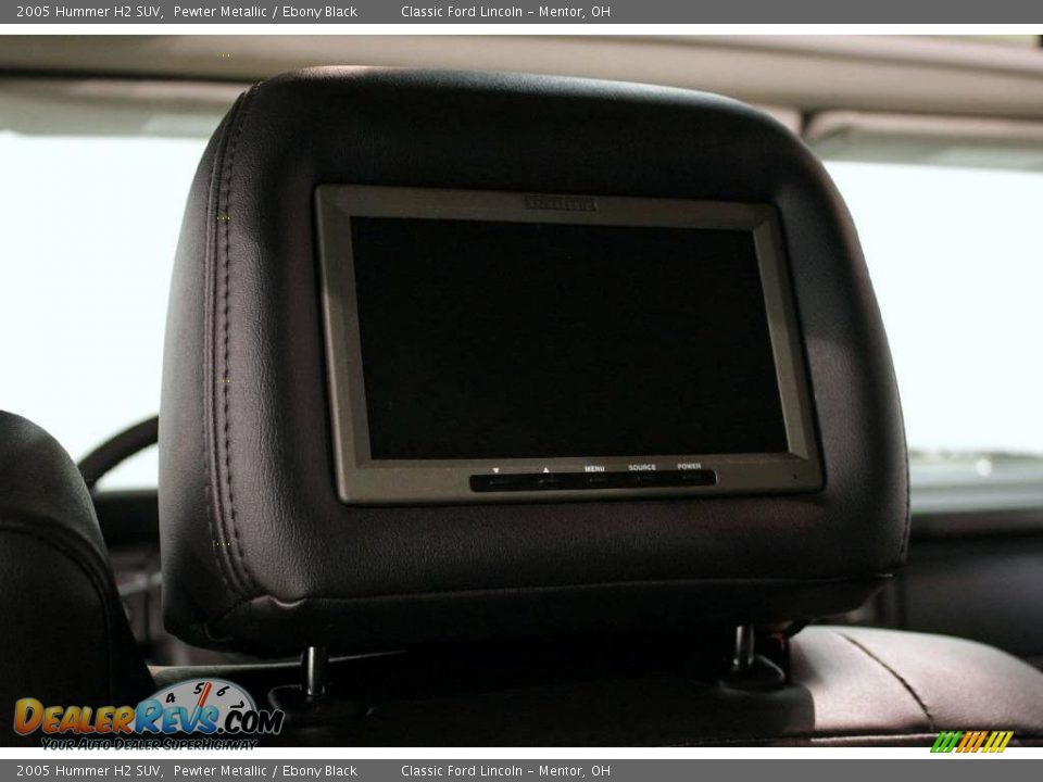 2005 Hummer H2 SUV Pewter Metallic / Ebony Black Photo #26