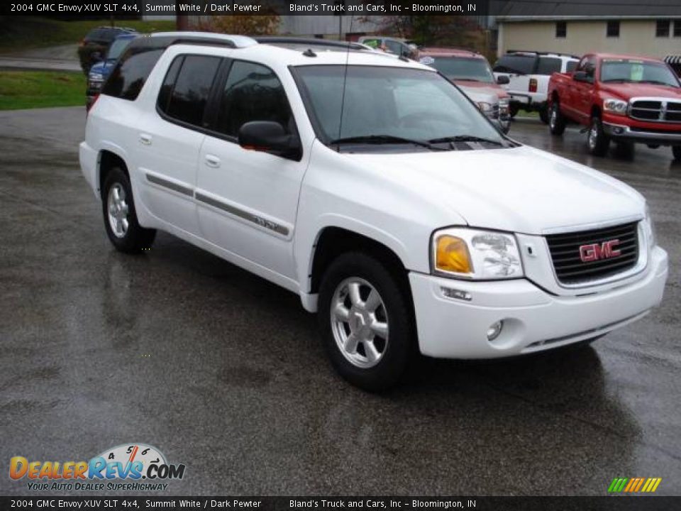 2004 GMC Envoy XUV SLT 4x4 Summit White / Dark Pewter Photo #1