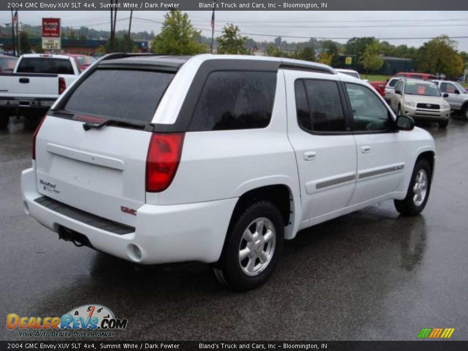 2004 GMC Envoy XUV SLT 4x4 Summit White / Dark Pewter Photo #3