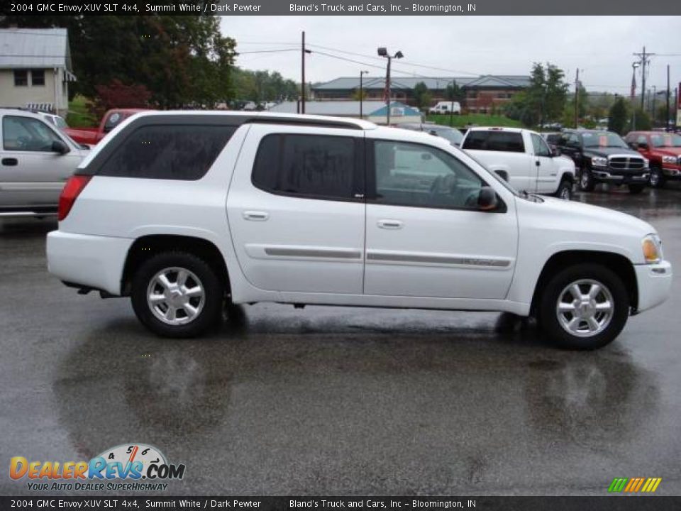 2004 GMC Envoy XUV SLT 4x4 Summit White / Dark Pewter Photo #4