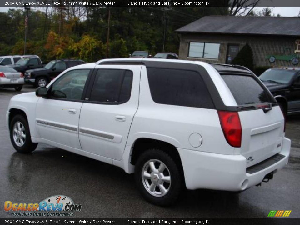 2004 GMC Envoy XUV SLT 4x4 Summit White / Dark Pewter Photo #5
