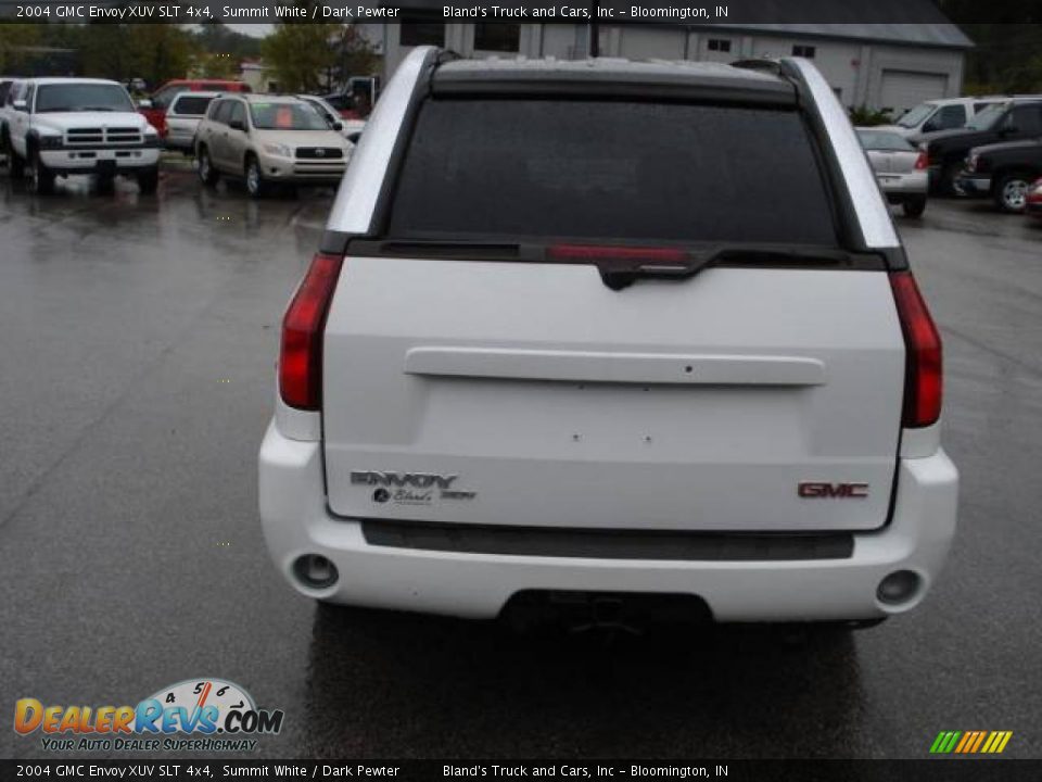 2004 GMC Envoy XUV SLT 4x4 Summit White / Dark Pewter Photo #6