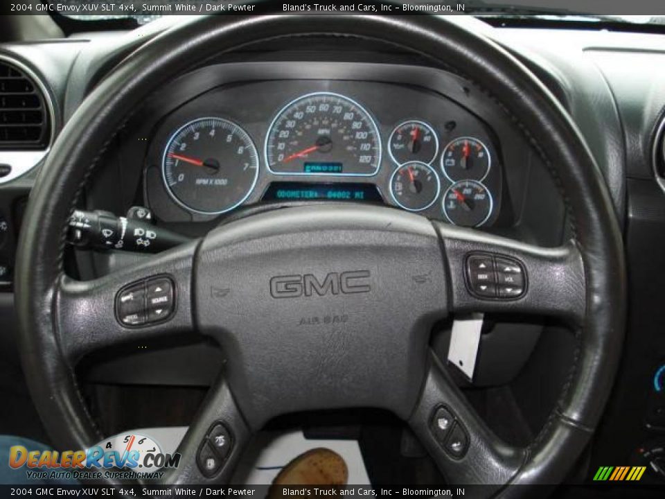 2004 GMC Envoy XUV SLT 4x4 Summit White / Dark Pewter Photo #11