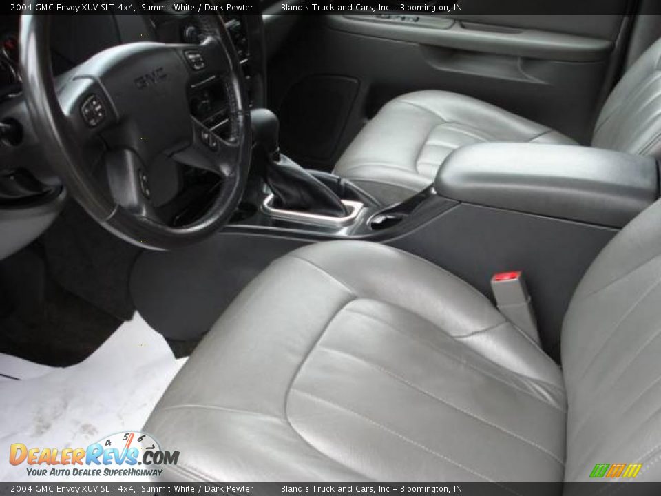 2004 GMC Envoy XUV SLT 4x4 Summit White / Dark Pewter Photo #23