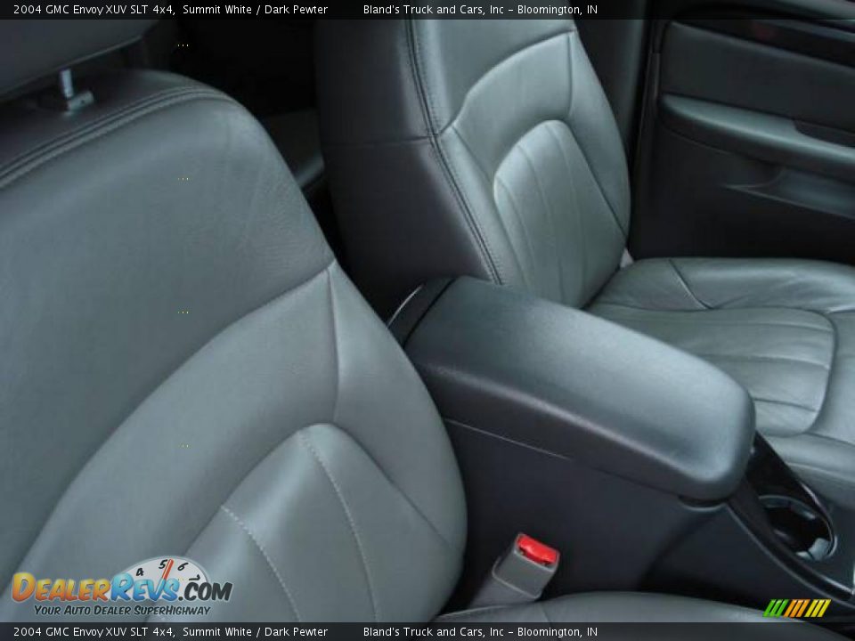 2004 GMC Envoy XUV SLT 4x4 Summit White / Dark Pewter Photo #25