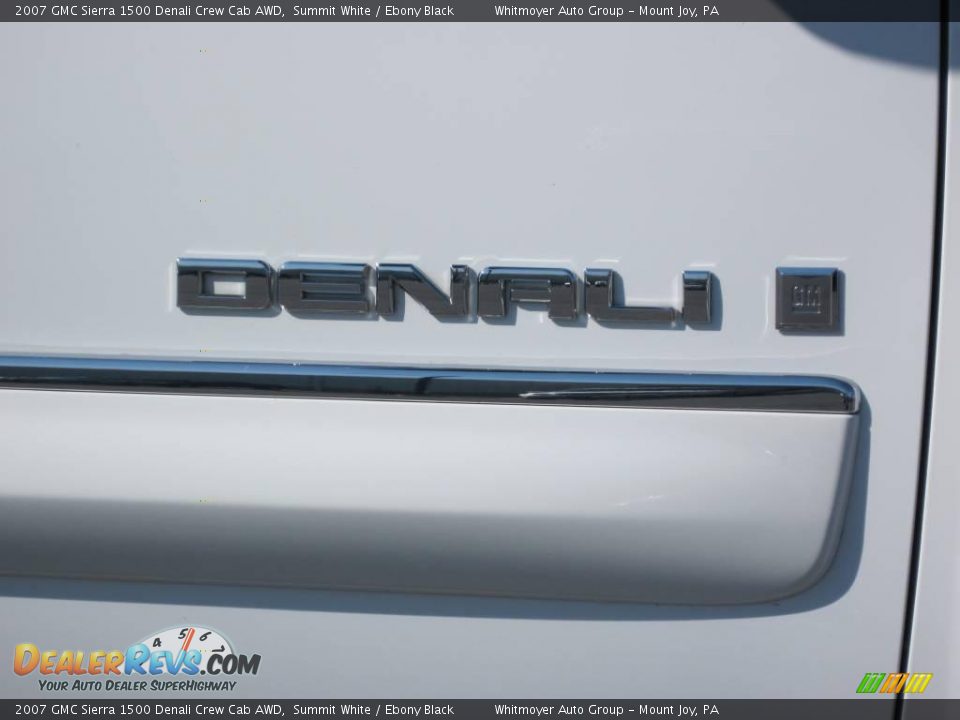 2007 GMC Sierra 1500 Denali Crew Cab AWD Summit White / Ebony Black Photo #5