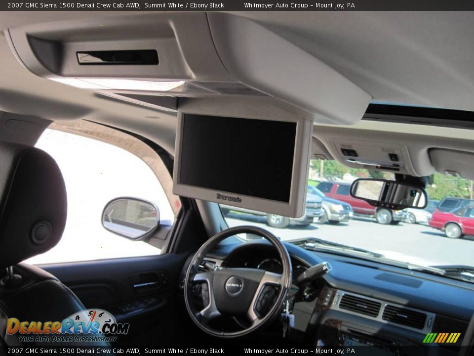 2007 GMC Sierra 1500 Denali Crew Cab AWD Summit White / Ebony Black Photo #14