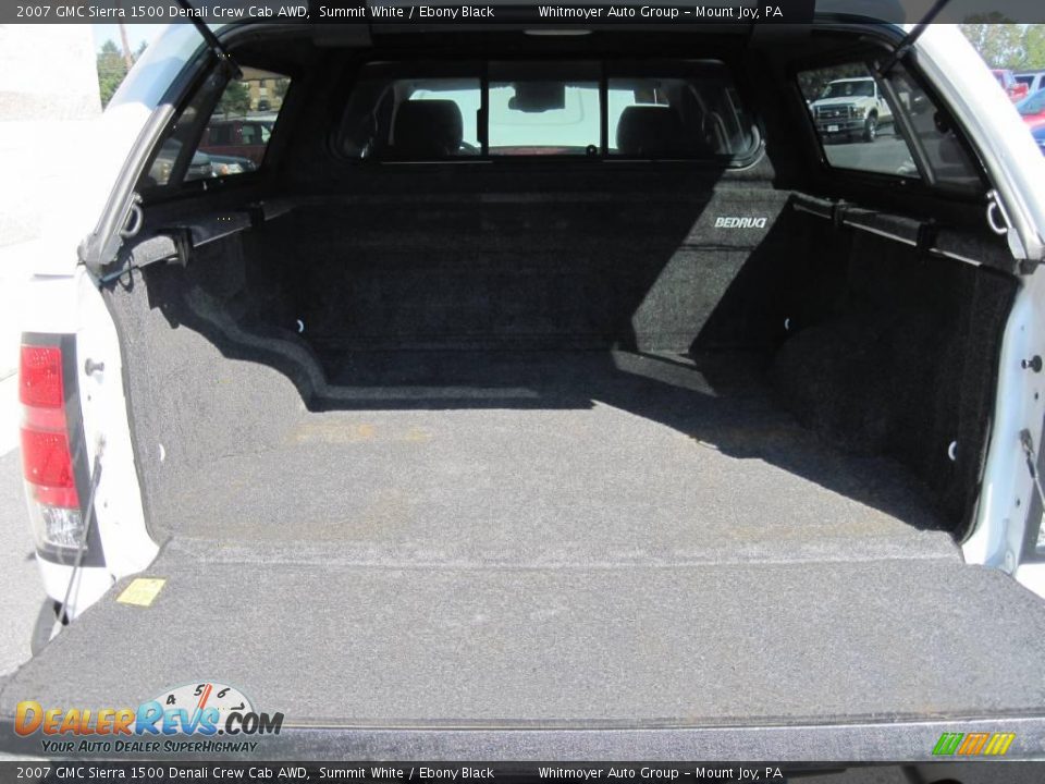 2007 GMC Sierra 1500 Denali Crew Cab AWD Summit White / Ebony Black Photo #18