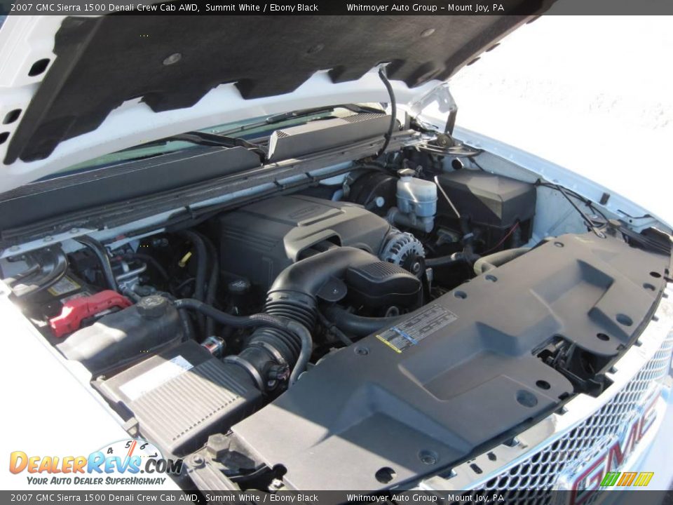 2007 GMC Sierra 1500 Denali Crew Cab AWD Summit White / Ebony Black Photo #20