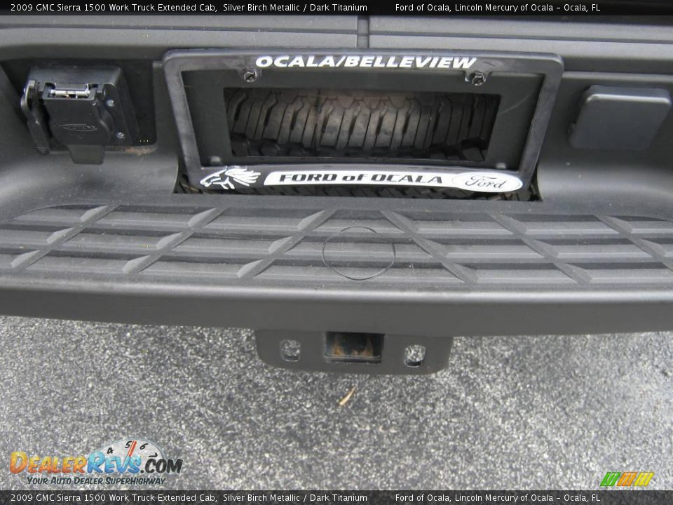 2009 GMC Sierra 1500 Work Truck Extended Cab Silver Birch Metallic / Dark Titanium Photo #29