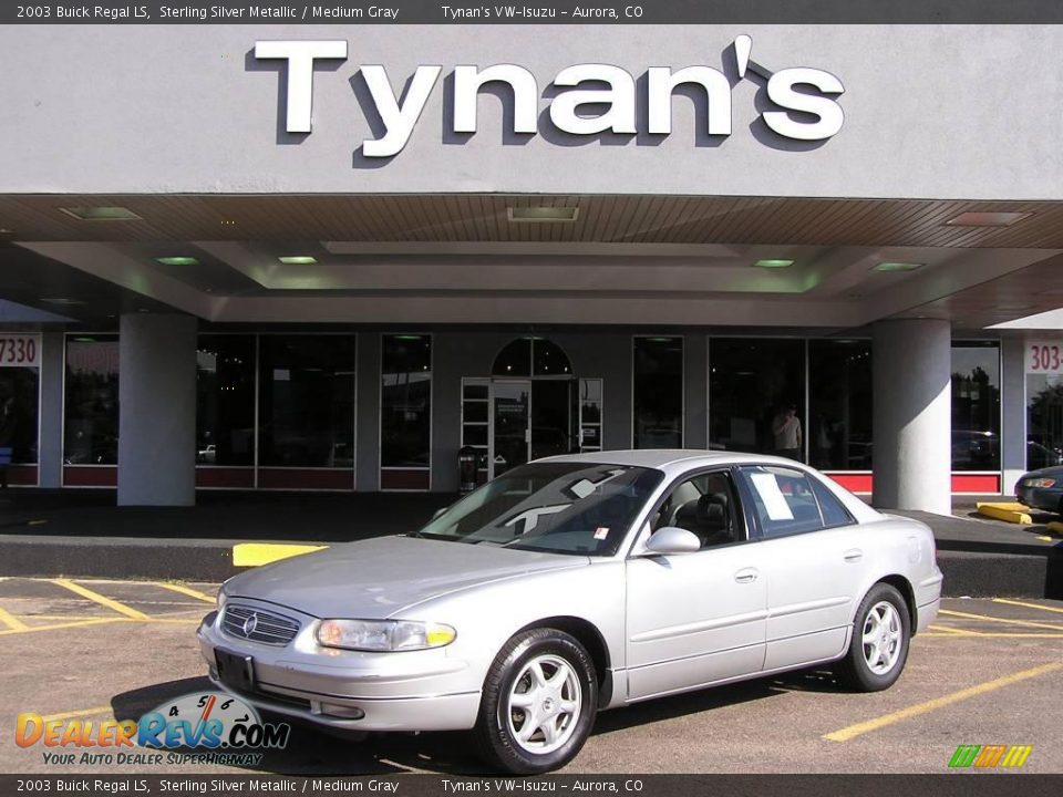 2003 Buick Regal LS Sterling Silver Metallic / Medium Gray Photo #1