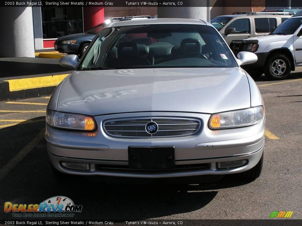 2003 Buick Regal LS Sterling Silver Metallic / Medium Gray Photo #2
