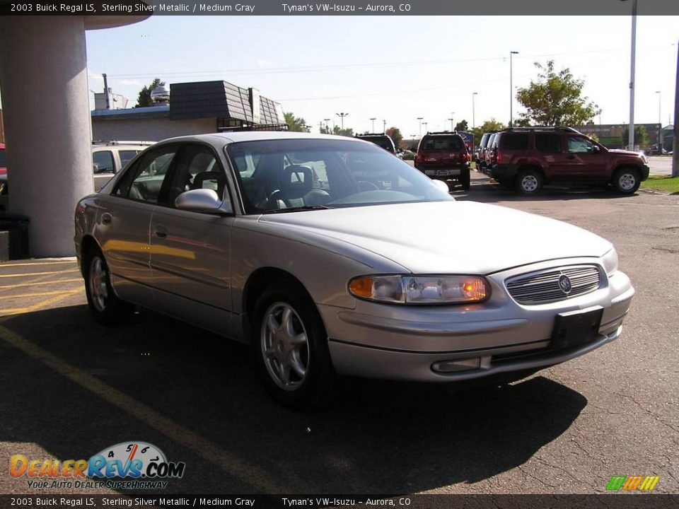2003 Buick Regal LS Sterling Silver Metallic / Medium Gray Photo #3