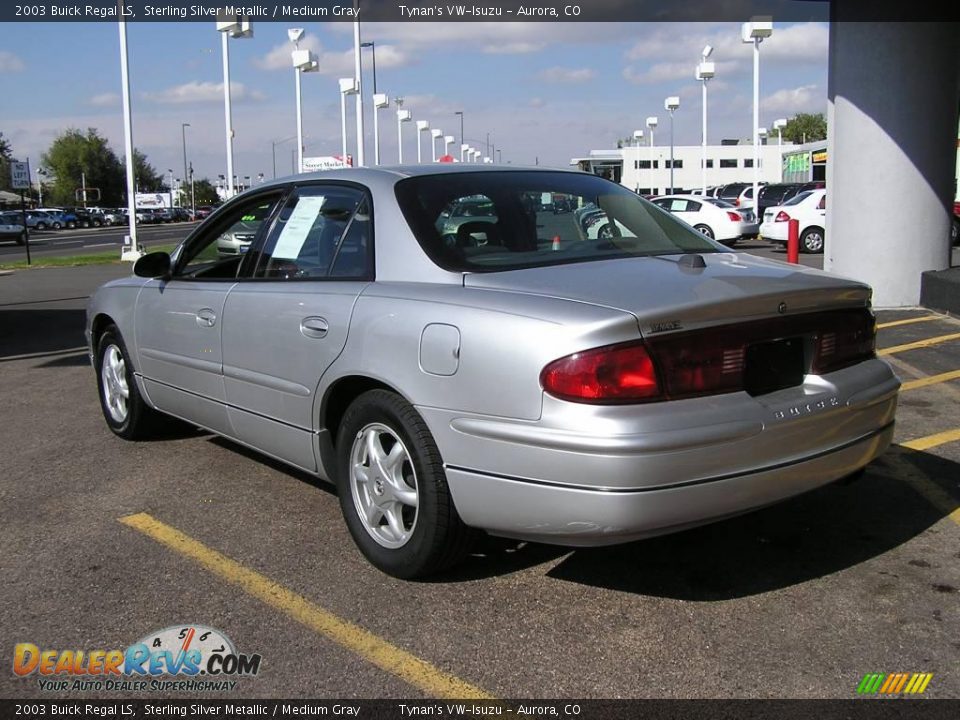 2003 Buick Regal LS Sterling Silver Metallic / Medium Gray Photo #4