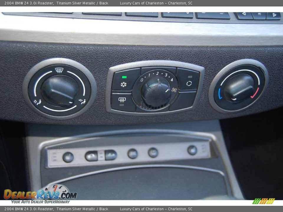 2004 BMW Z4 3.0i Roadster Titanium Silver Metallic / Black Photo #19
