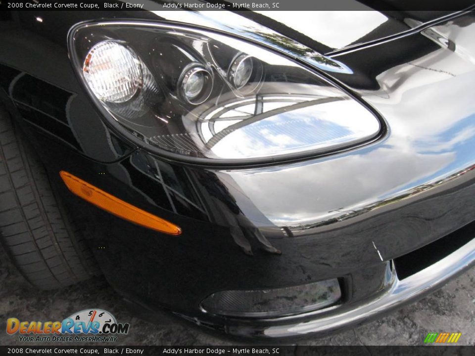 2008 Chevrolet Corvette Coupe Black / Ebony Photo #5