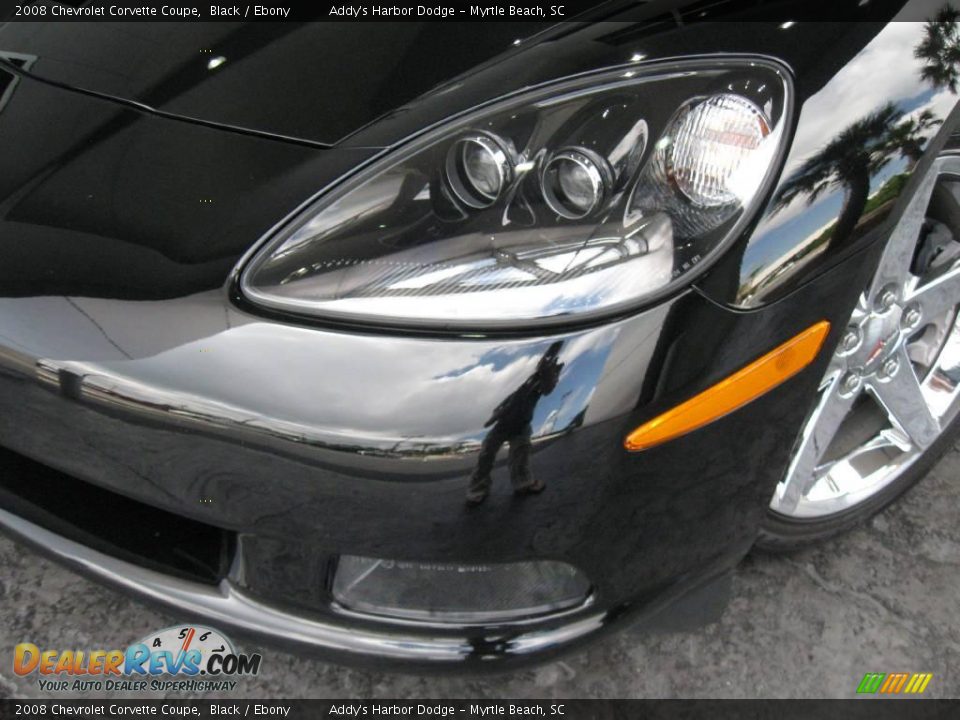 2008 Chevrolet Corvette Coupe Black / Ebony Photo #6