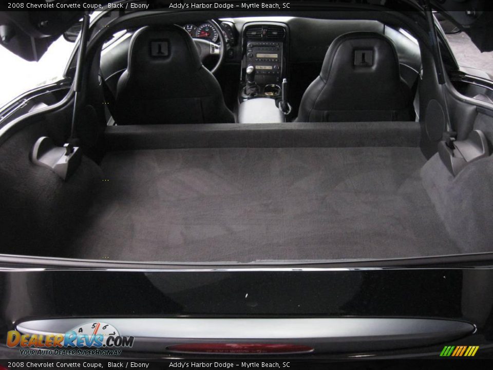 2008 Chevrolet Corvette Coupe Black / Ebony Photo #12