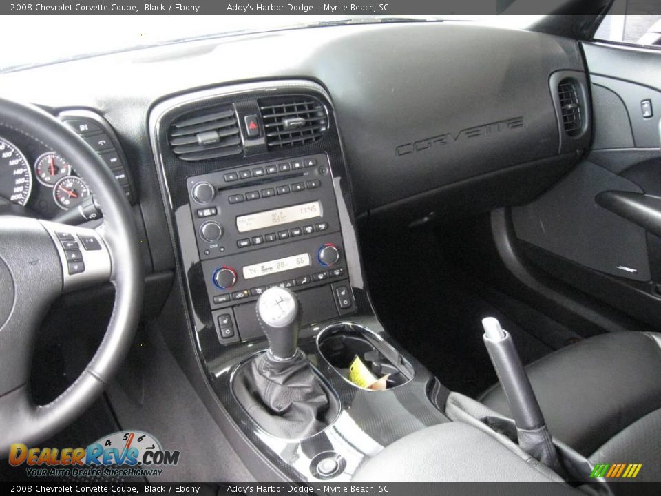 2008 Chevrolet Corvette Coupe Black / Ebony Photo #14