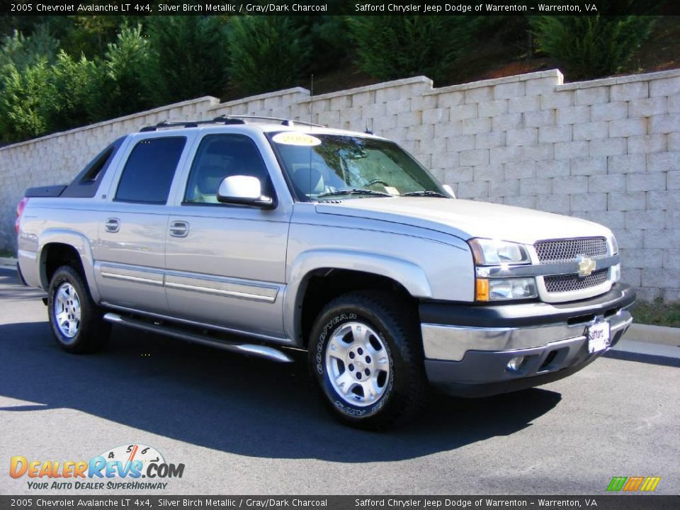 2005 Chevrolet Avalanche LT 4x4 Silver Birch Metallic / Gray/Dark Charcoal Photo #3