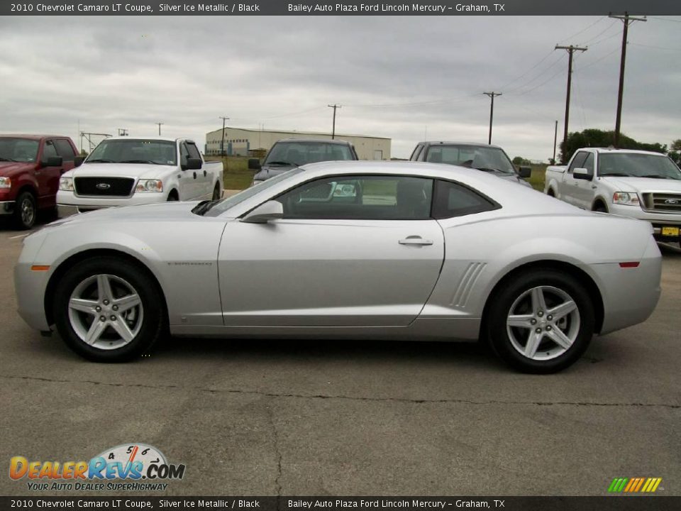 2010 Chevrolet Camaro LT Coupe Silver Ice Metallic / Black Photo #2