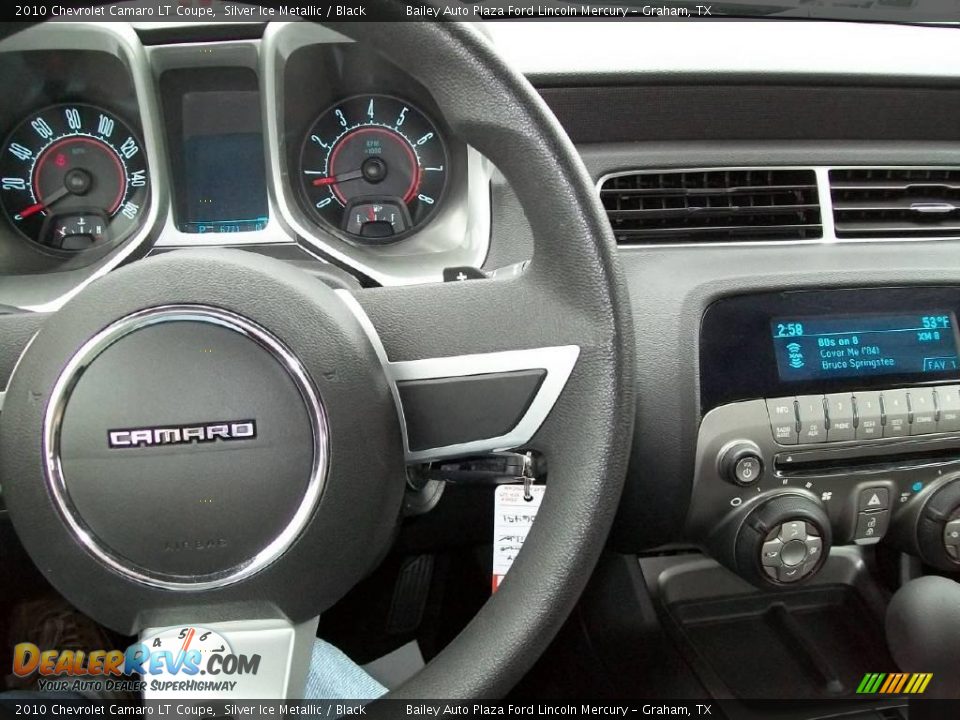 2010 Chevrolet Camaro LT Coupe Silver Ice Metallic / Black Photo #3