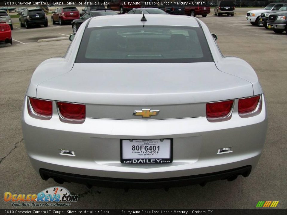 2010 Chevrolet Camaro LT Coupe Silver Ice Metallic / Black Photo #5