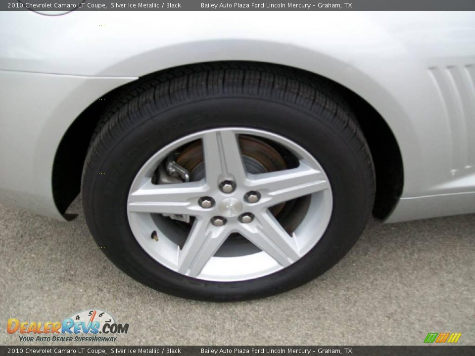 2010 Chevrolet Camaro LT Coupe Silver Ice Metallic / Black Photo #7