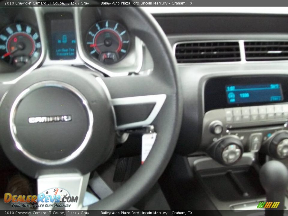 2010 Chevrolet Camaro LT Coupe Black / Gray Photo #3