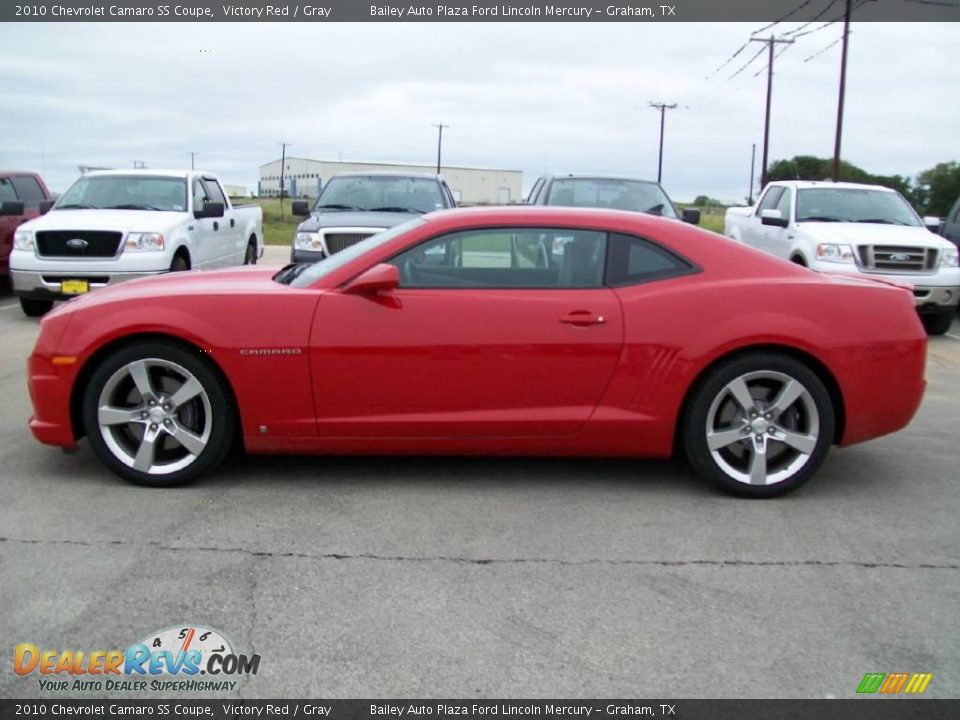 2010 Chevrolet Camaro SS Coupe Victory Red / Gray Photo #2