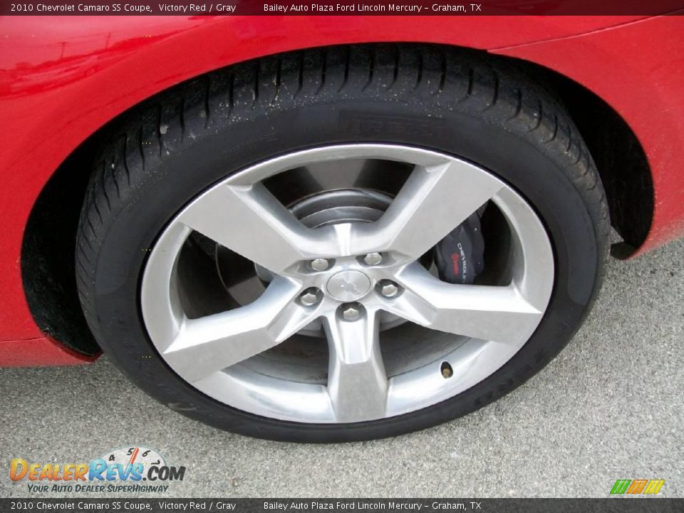 2010 Chevrolet Camaro SS Coupe Victory Red / Gray Photo #7