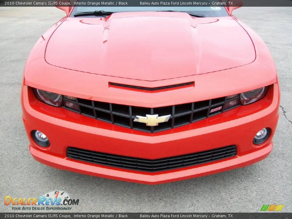 2010 Chevrolet Camaro SS/RS Coupe Inferno Orange Metallic / Black Photo #1