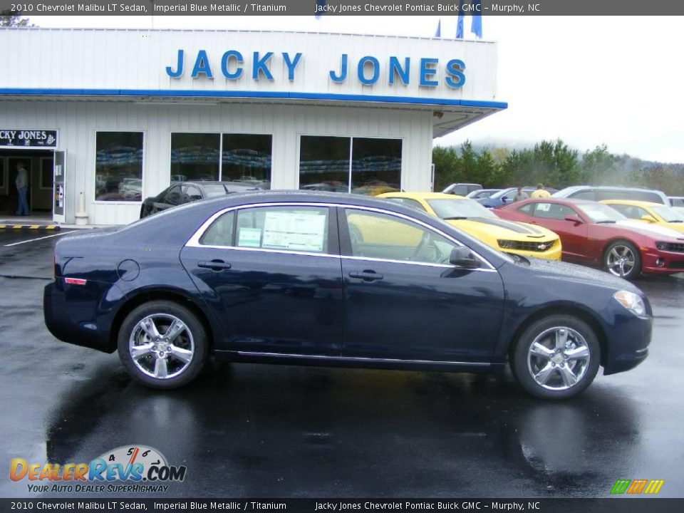 2010 Chevrolet Malibu LT Sedan Imperial Blue Metallic / Titanium Photo #1