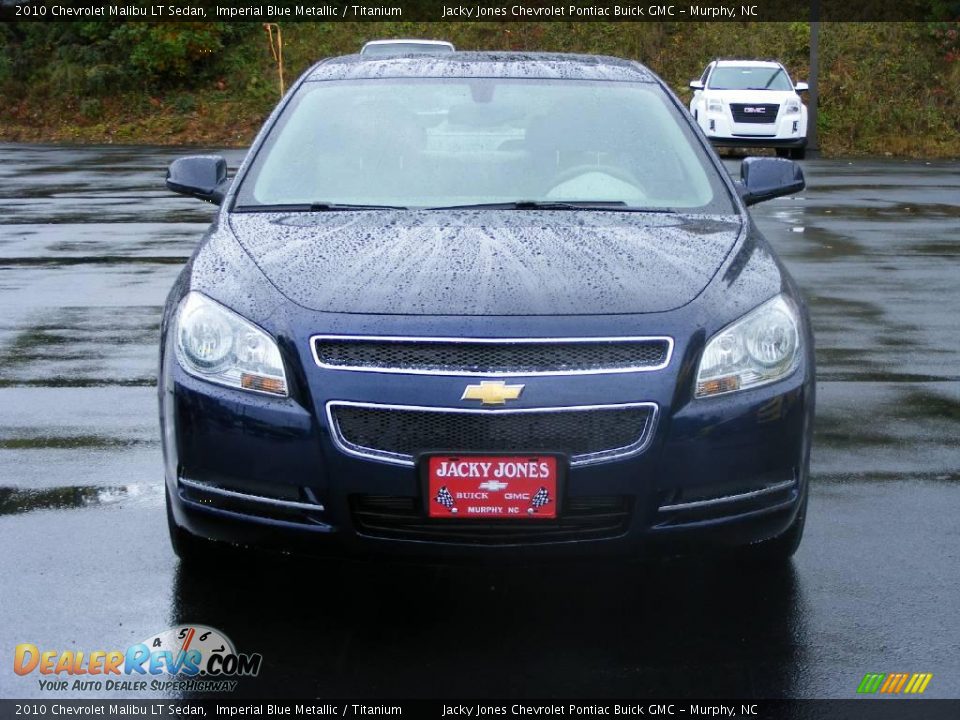 2010 Chevrolet Malibu LT Sedan Imperial Blue Metallic / Titanium Photo #3