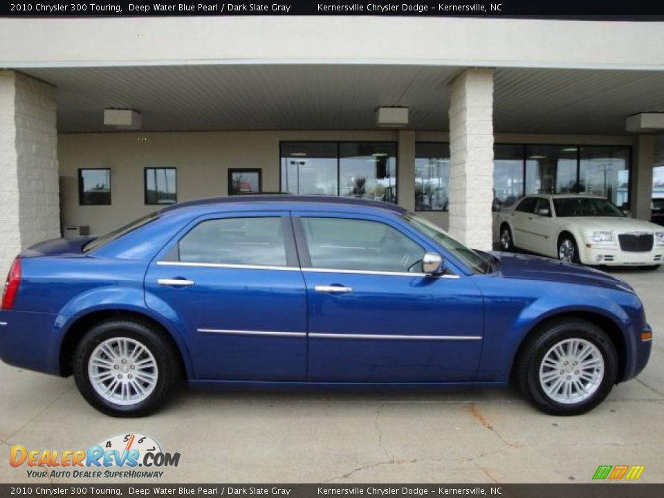 2010 Chrysler 300 Touring Deep Water Blue Pearl / Dark Slate Gray Photo #2