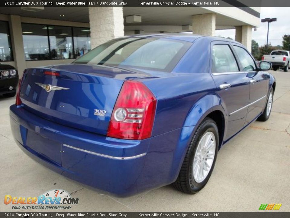 2010 Chrysler 300 Touring Deep Water Blue Pearl / Dark Slate Gray Photo #3