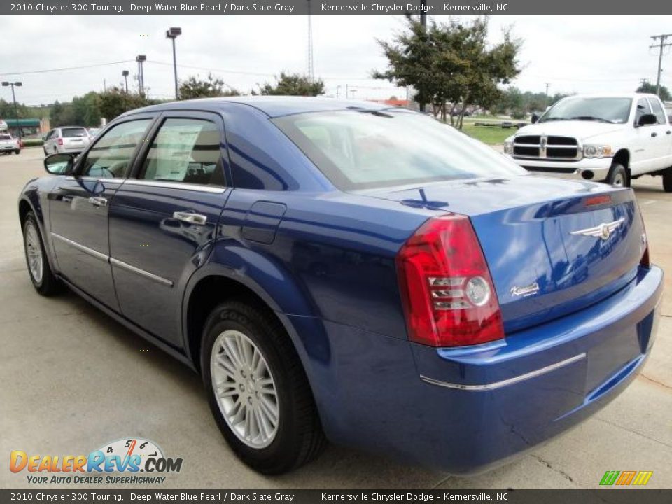 2010 Chrysler 300 Touring Deep Water Blue Pearl / Dark Slate Gray Photo #4