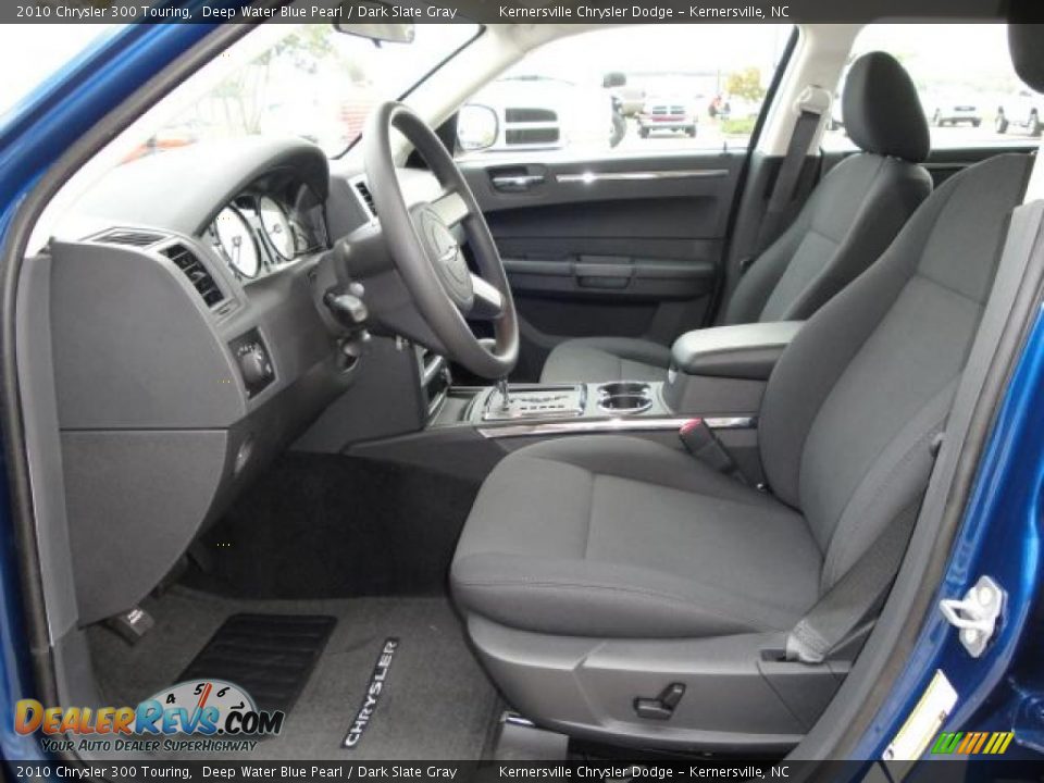 2010 Chrysler 300 Touring Deep Water Blue Pearl / Dark Slate Gray Photo #7