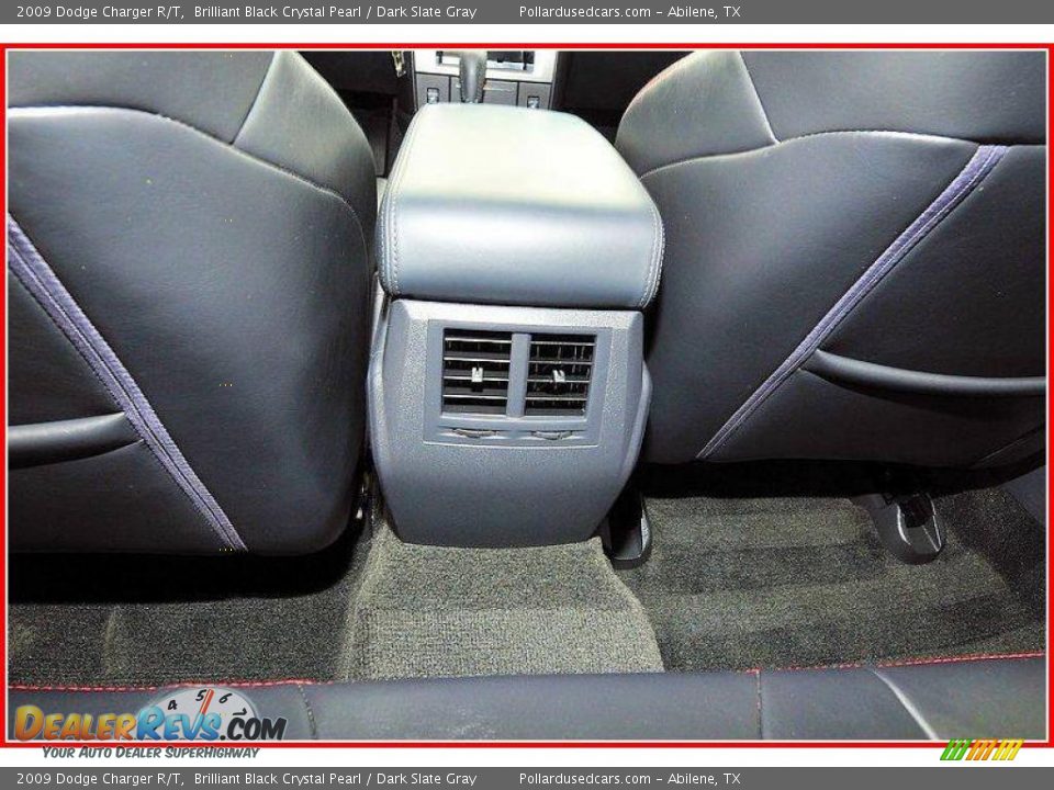 2009 Dodge Charger R/T Brilliant Black Crystal Pearl / Dark Slate Gray Photo #21