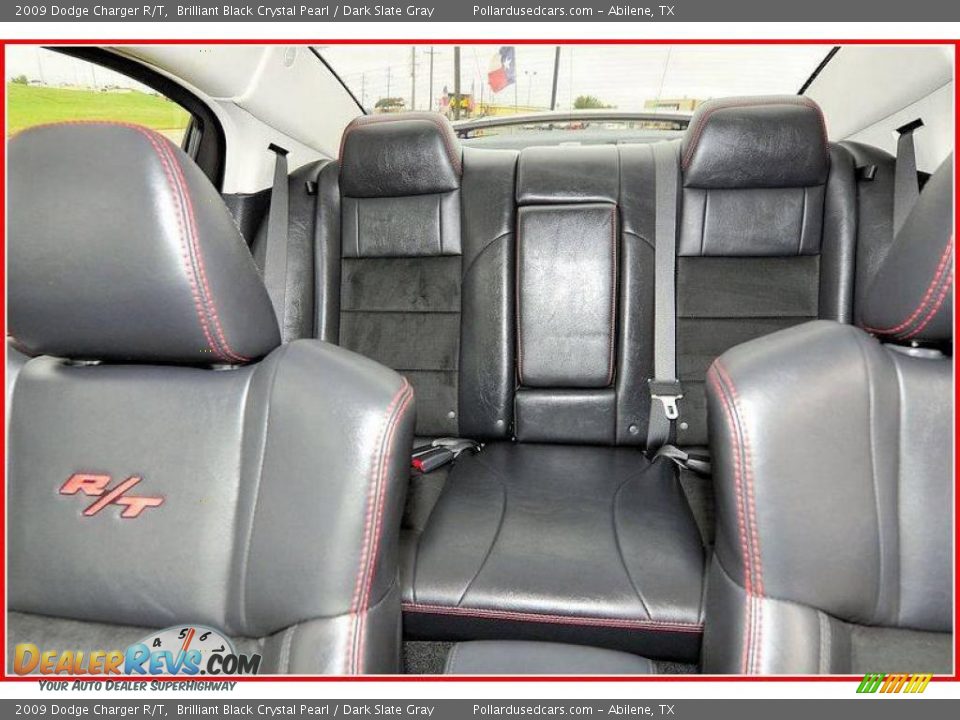 2009 Dodge Charger R/T Brilliant Black Crystal Pearl / Dark Slate Gray Photo #25
