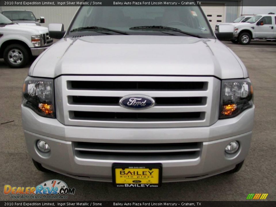 2010 Ford Expedition Limited Ingot Silver Metallic / Stone Photo #1