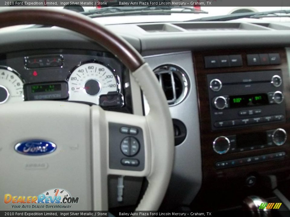2010 Ford Expedition Limited Ingot Silver Metallic / Stone Photo #3