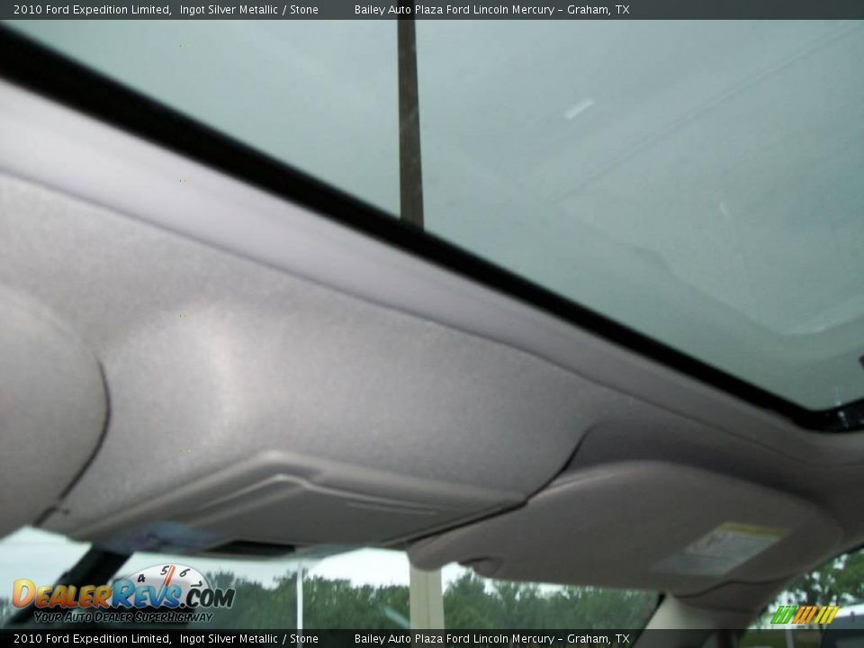 2010 Ford Expedition Limited Ingot Silver Metallic / Stone Photo #4