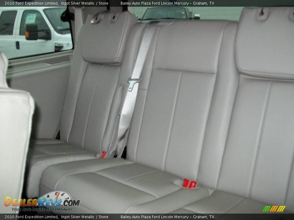 2010 Ford Expedition Limited Ingot Silver Metallic / Stone Photo #6