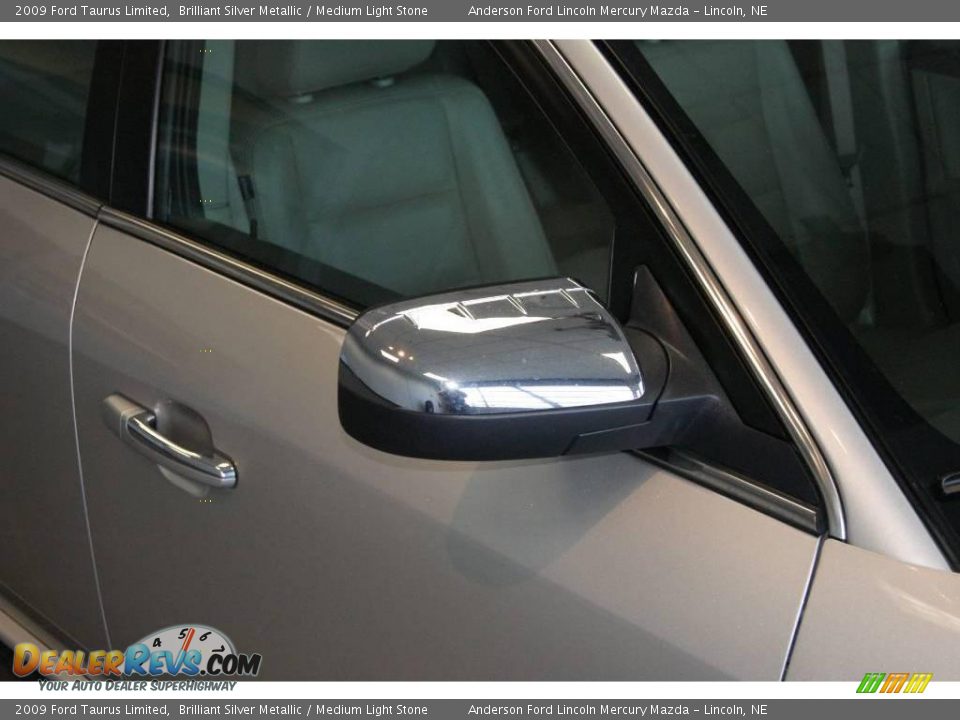 2009 Ford Taurus Limited Brilliant Silver Metallic / Medium Light Stone Photo #15