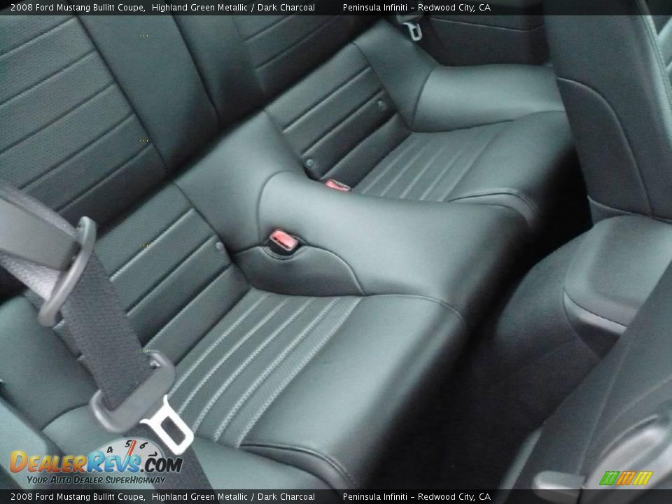 2008 Ford Mustang Bullitt Coupe Highland Green Metallic / Dark Charcoal Photo #19