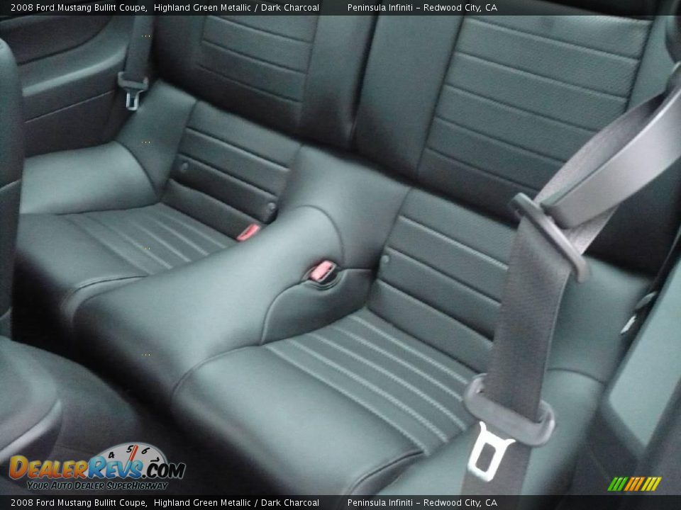 2008 Ford Mustang Bullitt Coupe Highland Green Metallic / Dark Charcoal Photo #20
